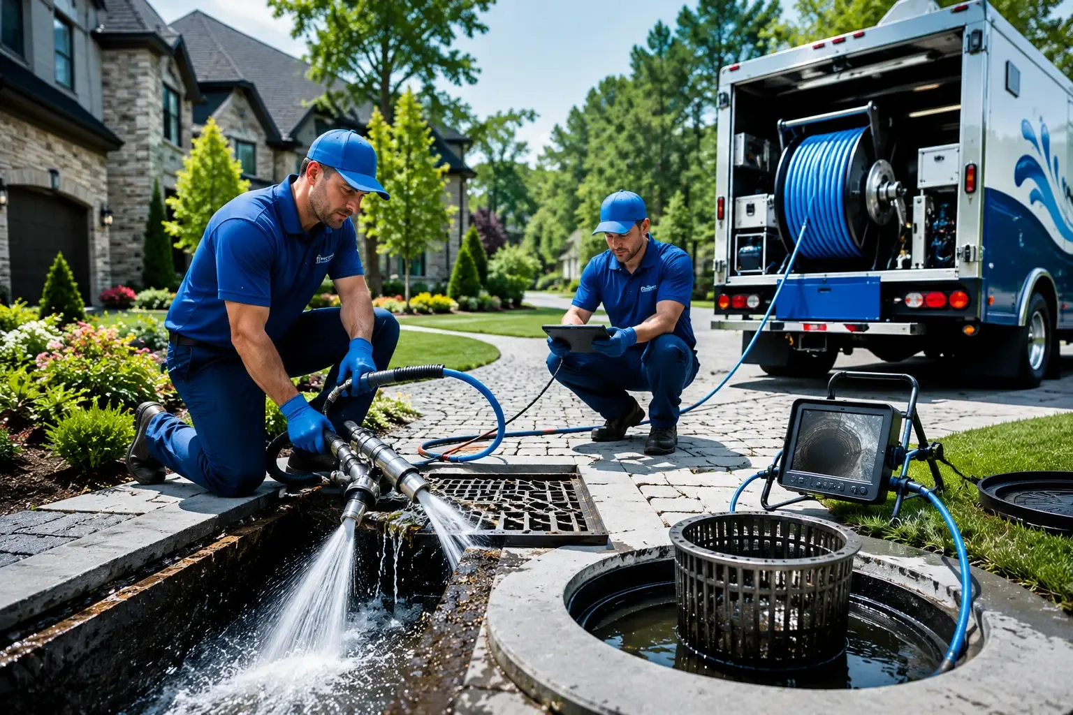 Local outdoor drain cleaning professionals in Rushville, IN